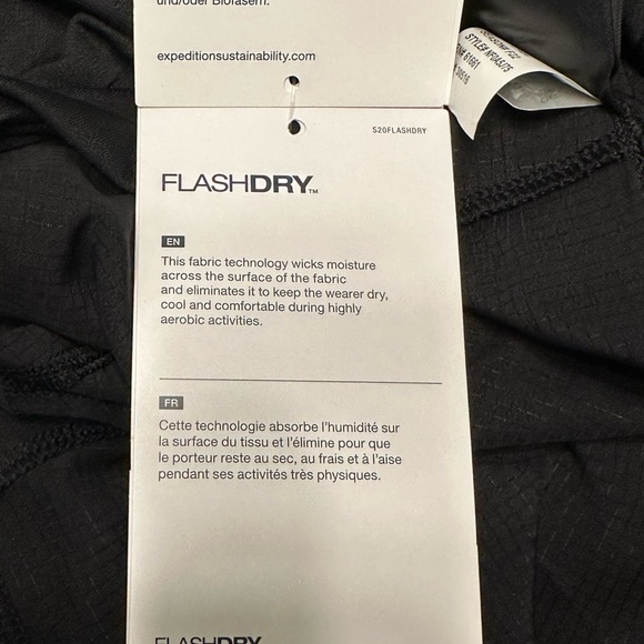 The North Face Men’s Flight Stridelight Shorts in TNF Black Large x 6” inseam - Picture 12 of 12